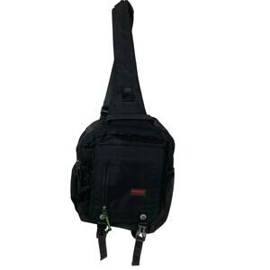 Nicgid Performance Sling Bag Black Chest Shoulder Backpack Daypack Travel Gear